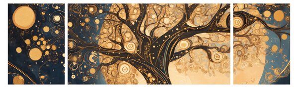 Obraz – Surrealistyczne drzewo (170x50 cm)