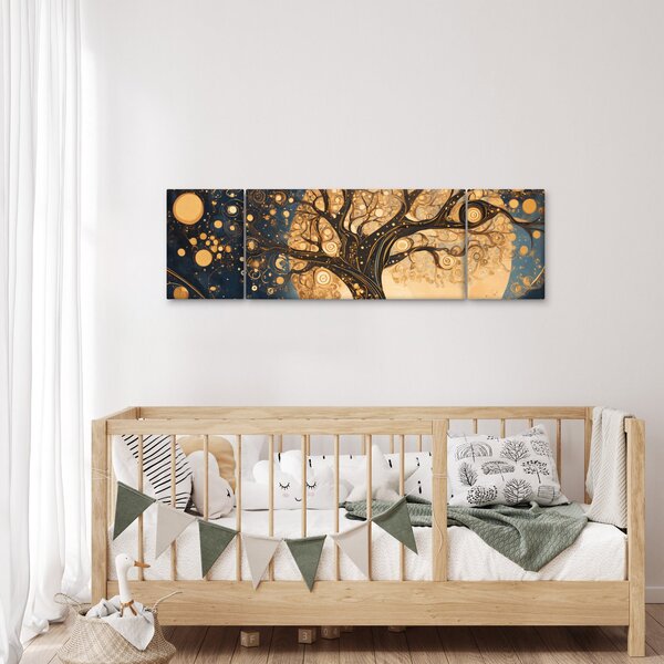 Obraz – Surrealistyczne drzewo (170x50 cm)