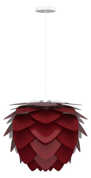 Bordowy abażur ø 59 cm Aluvia – UMAGE