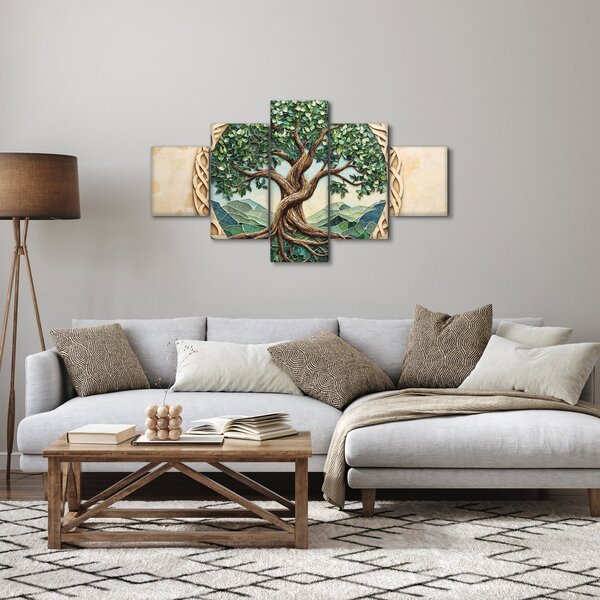 Obraz – Splecione drzewo życia (125x70 cm)