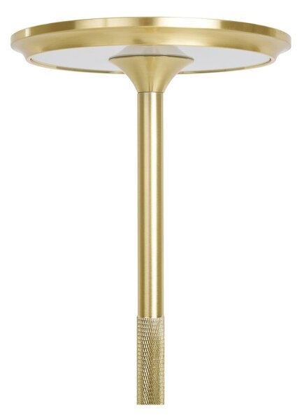 Lampa stołowa LED w kolorze mosiądzu (wysokość 28,5 cm) Lyneham – House Nordic