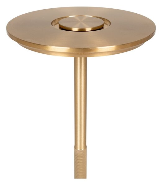 Lampa stołowa LED w kolorze mosiądzu (wysokość 28,5 cm) Lyneham – House Nordic