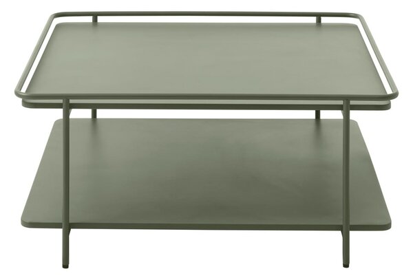 Zielony metalowy stolik 75x75 cm Yuba – Unique Furniture