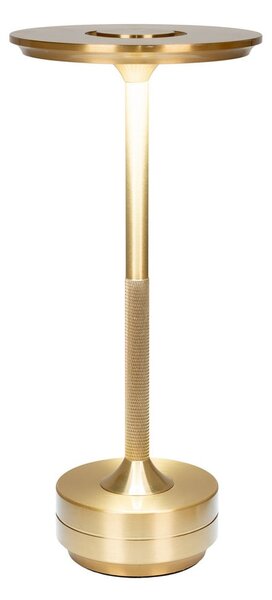 Lampa stołowa LED w kolorze mosiądzu (wysokość 28,5 cm) Lyneham – House Nordic