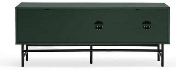 Ciemnozielona szafka pod TV 140x52 cm Punto – Teulat