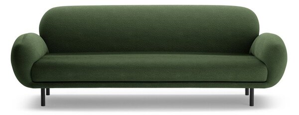 Zielona sofa z materiału bouclé 208 cm Poppy – Micadoni