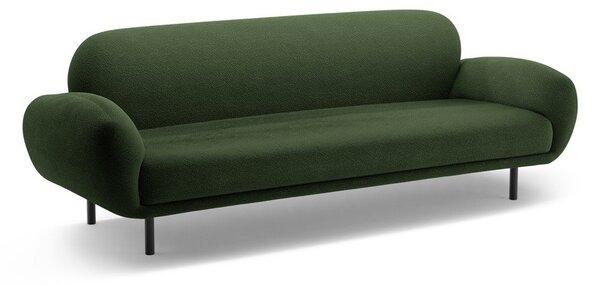 Zielona sofa z materiału bouclé 208 cm Poppy – Micadoni