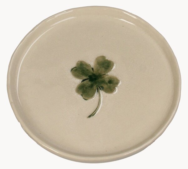 Talerz deserowy Four-Leaf Clover