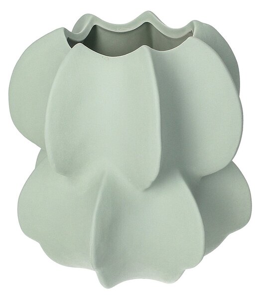 Wazon Petal Green 20x21 cm