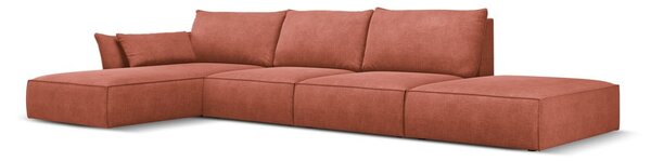 Czerwony narożnik (lewostronny) Vanda – Mazzini Sofas