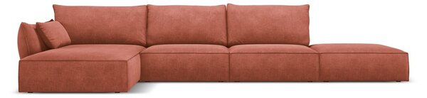 Czerwony narożnik (lewostronny) Vanda – Mazzini Sofas