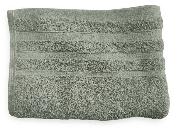 Ręcznik LINVERO 40x60 cm szarozielony, 100% bawełna