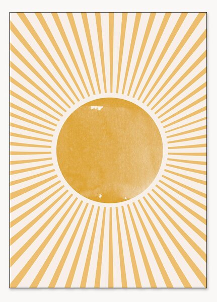 Dekoracja ścienna Boho Sun