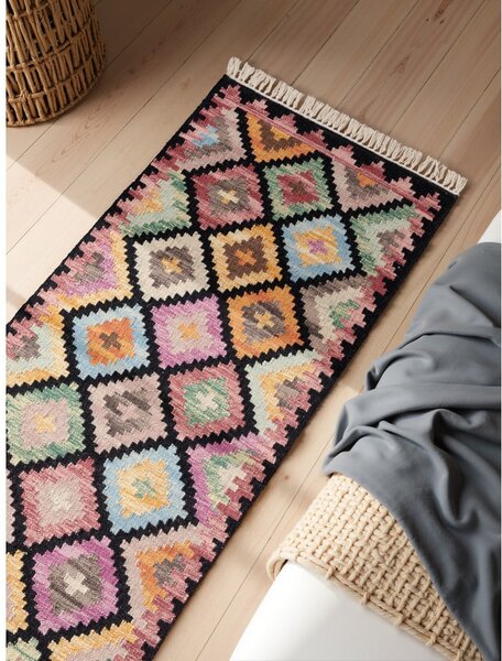 Wełniany chodnik dwustronny tkany ręcznie 60x190 cm Kamal Zara – Nouristan
