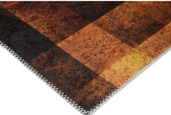 Pomarańczowy chodnik odpowiedni do prania 80x200 cm – Vitaus