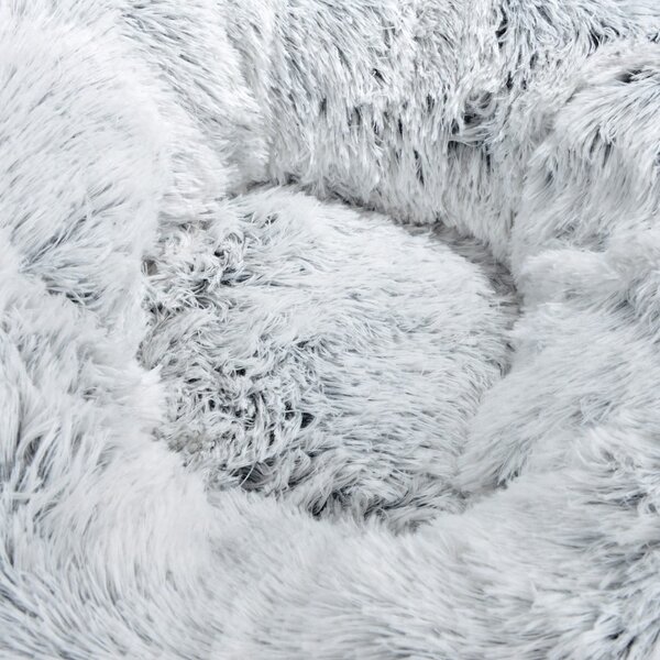 Białe legowisko dla psów ø 55 cm Fluffy Heather – Love Story