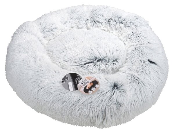 Białe legowisko dla psów ø 95 cm Fluffy Heather – Love Story