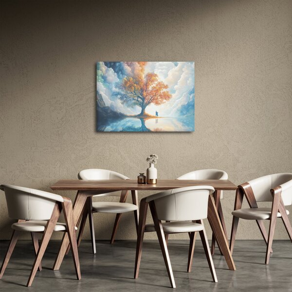 Obraz – Drzewo życia i miłości (70x50 cm)