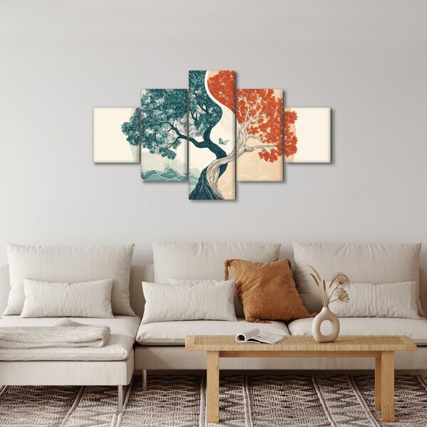 Obraz – Drzewo pełne energii (125x70 cm)