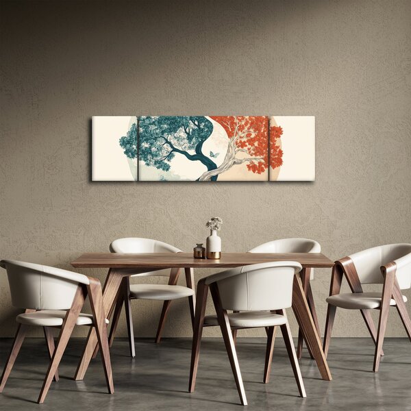 Obraz – Drzewo pełne energii (170x50 cm)