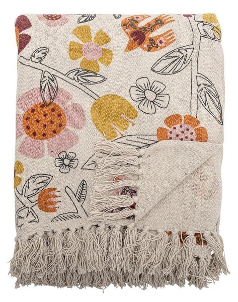 Koc z mieszanki bawełny 130x160 cm Vivielle – Bloomingville