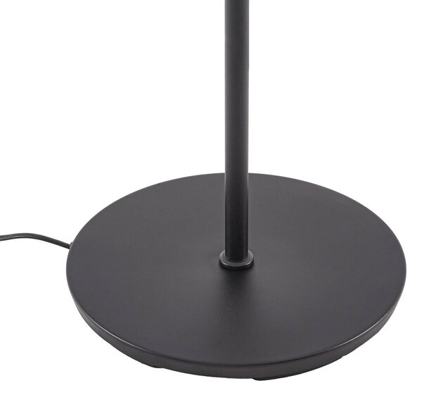 Lampa stojąca LED Raymond Lucande, możliwość ściemniania, czarny, salon / jadalnia, metal, nowoczesny