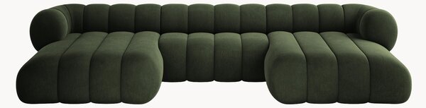 Panoramiczna sofa z aksamitu Koge (6-osobowa)