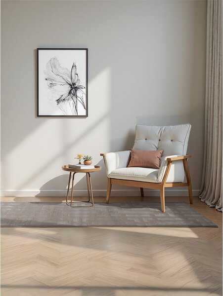 Beżowy chodnik 80x240 cm Perles Onyx – Elle Decoration
