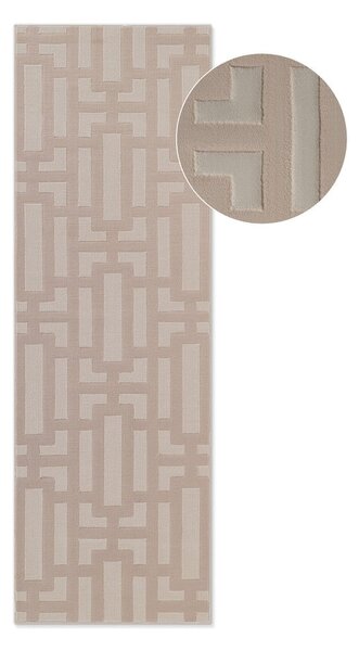 Beżowy chodnik 80x240 cm Perles Onyx – Elle Decoration