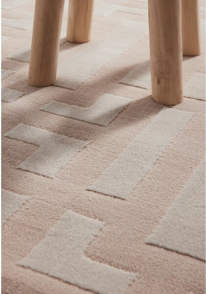 Beżowy chodnik 80x240 cm Perles Onyx – Elle Decoration