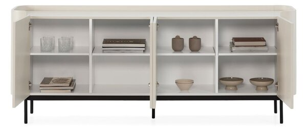 Kremowa komoda 200x80x40 cm Willa – MOME