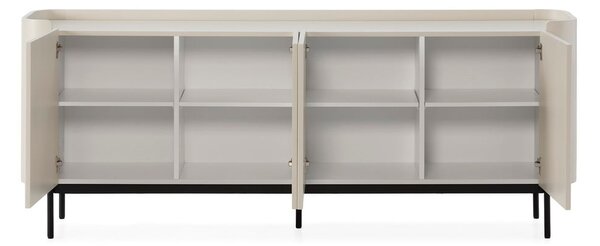 Kremowa komoda 200x80x40 cm Willa – MOME
