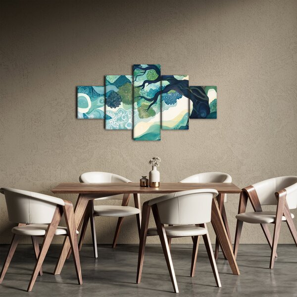 Obraz – Zielona korona drzewa życia (125x70 cm)