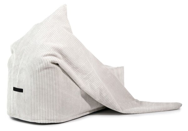 Ciemnoszary sztruksowy dziecięcy worek do siedzenia Cocoon 120 – SLOWDOWN