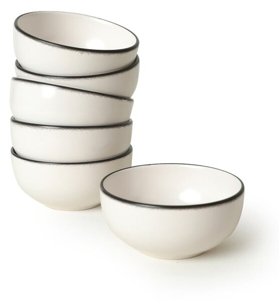 Białe ceramiczne miski zestaw 6 szt. – Hermia