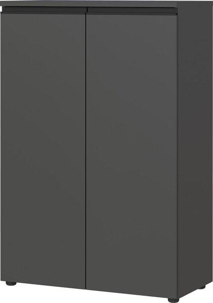 Antracytowa szafka 81x120 cm Bedano – Germania