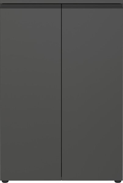 Antracytowa szafka 81x120 cm Bedano – Germania