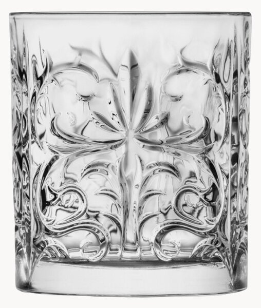 Komplet szklanek do whisky ze szkła kryształowego Tattoo, 6 elem