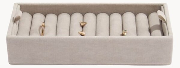 Pudełko na biżuterię z aksamitu Velvet Ring Roll Box