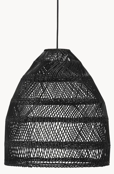 Zewnętrzna lampa wisząca z rattanu Maja, różne rozmiary
