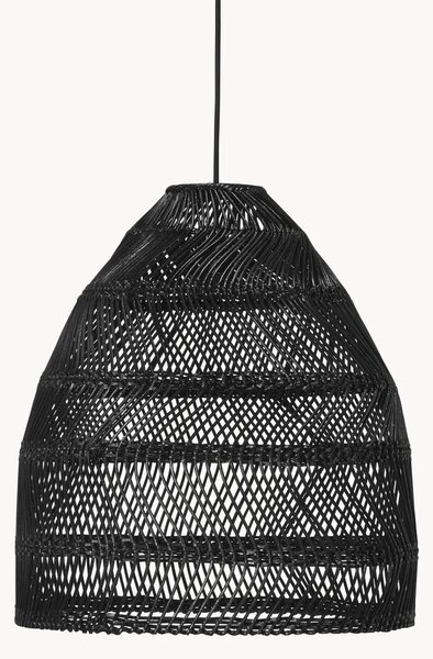 Zewnętrzna lampa wisząca z rattanu Maja, różne rozmiary