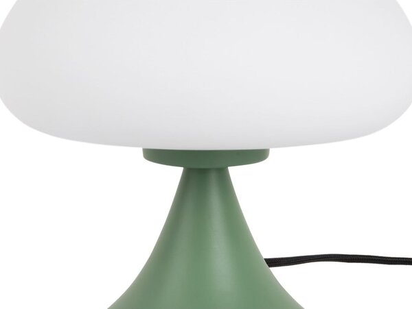 Zielona lampa stołowa (wysokość 21 cm) Hongo – Leitmotiv