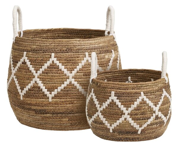 Wiklinowe koszyki zestaw 2 szt. ø 41x32 cm Altea – House Nordic