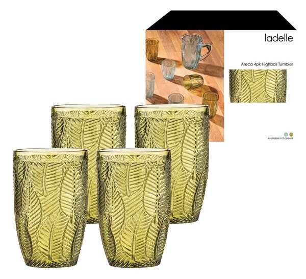 Szklanki zestaw 4 szt. 450 ml Areca – Ladelle