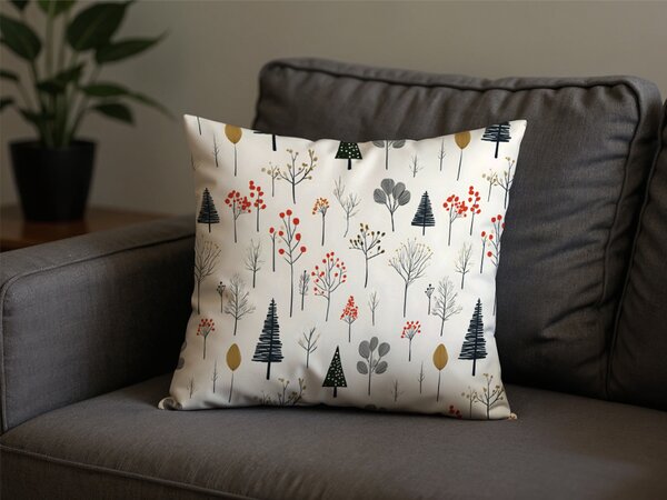 Poszewka na poduszkę z mikrofibry NORDIC NATURE 45x45 cm, kolorowa