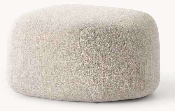 Owalny puf Bouclé Wolke