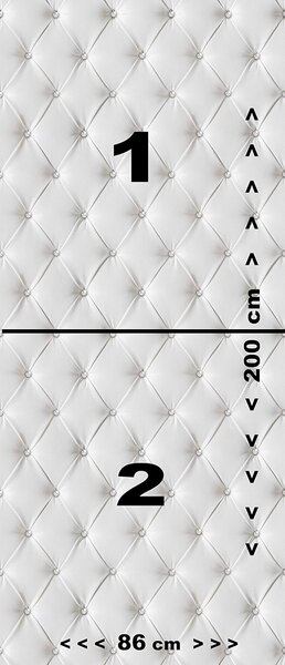 Fototapeta na drzwi GLITTER LEATHER 86x200 cm