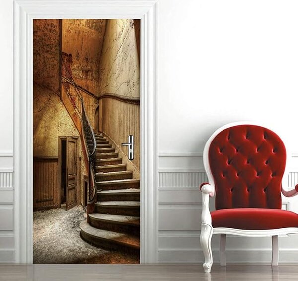 Fototapeta na drzwi MONAMOUR SCHODY 86x200 cm