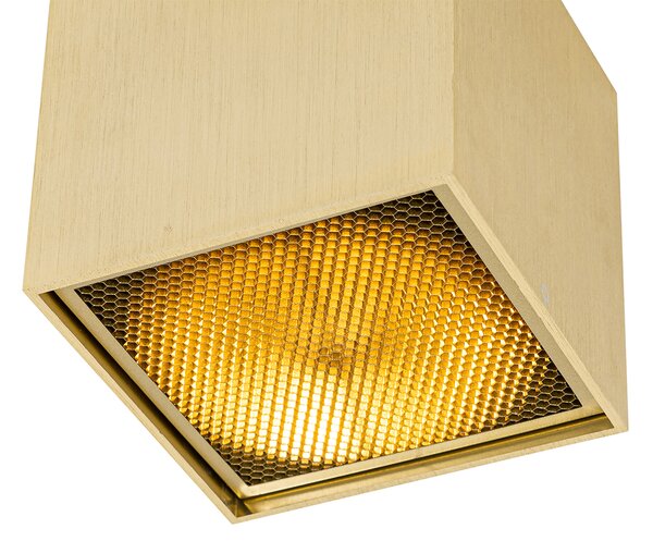 Designerski reflektor złoty - Box Honey