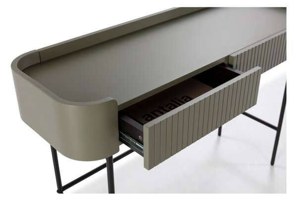 Konsola w kolorze khaki 40x120 cm Willa – MOME